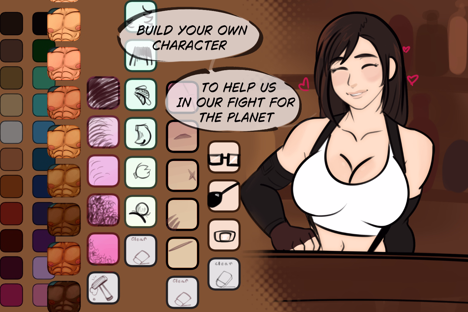 FF7电梯：雪崩组织的战斗（FF7 Express Elevator）v1.0 精翻汉化 游戏截图 2