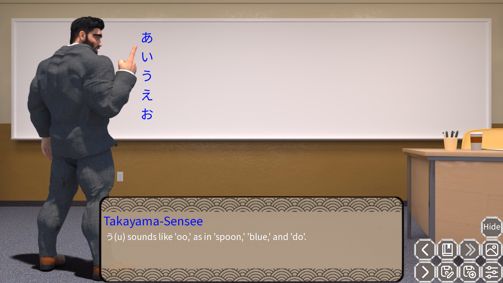 我的肌肉猛男老师：私密辅导（My Himbo Sensei: Chapter One）v1.03 部分汉化 游戏截图 4