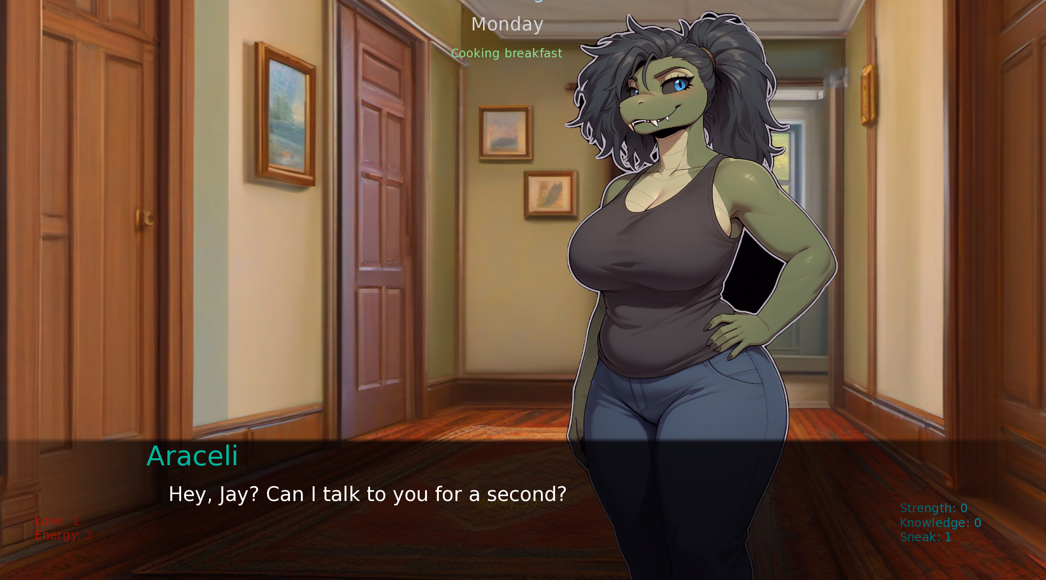蛇女的绽放:异种交尾(A Snake Girl's Bloom)v0.1 精翻汉化 游戏截图 2