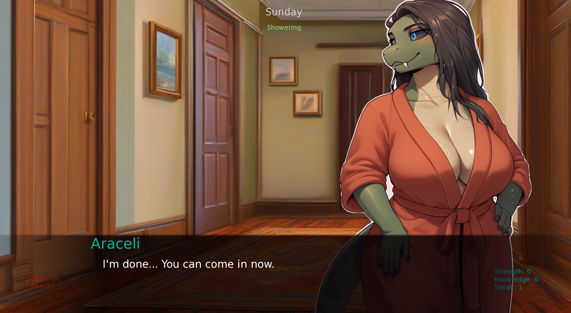 蛇女的绽放:异种交尾(A Snake Girl's Bloom)v0.1 精翻汉化 游戏截图 5