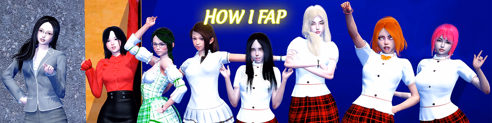 撸管宅男的逆袭：校园后宫（How I Fap）v0.13 精翻汉化 游戏截图 1