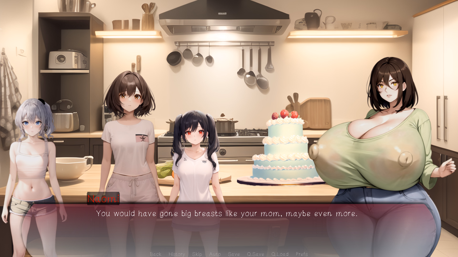 丰乳肥臀:欲望小镇(Curvy Town)Prologue DLC 精翻汉化 游戏截图 2
