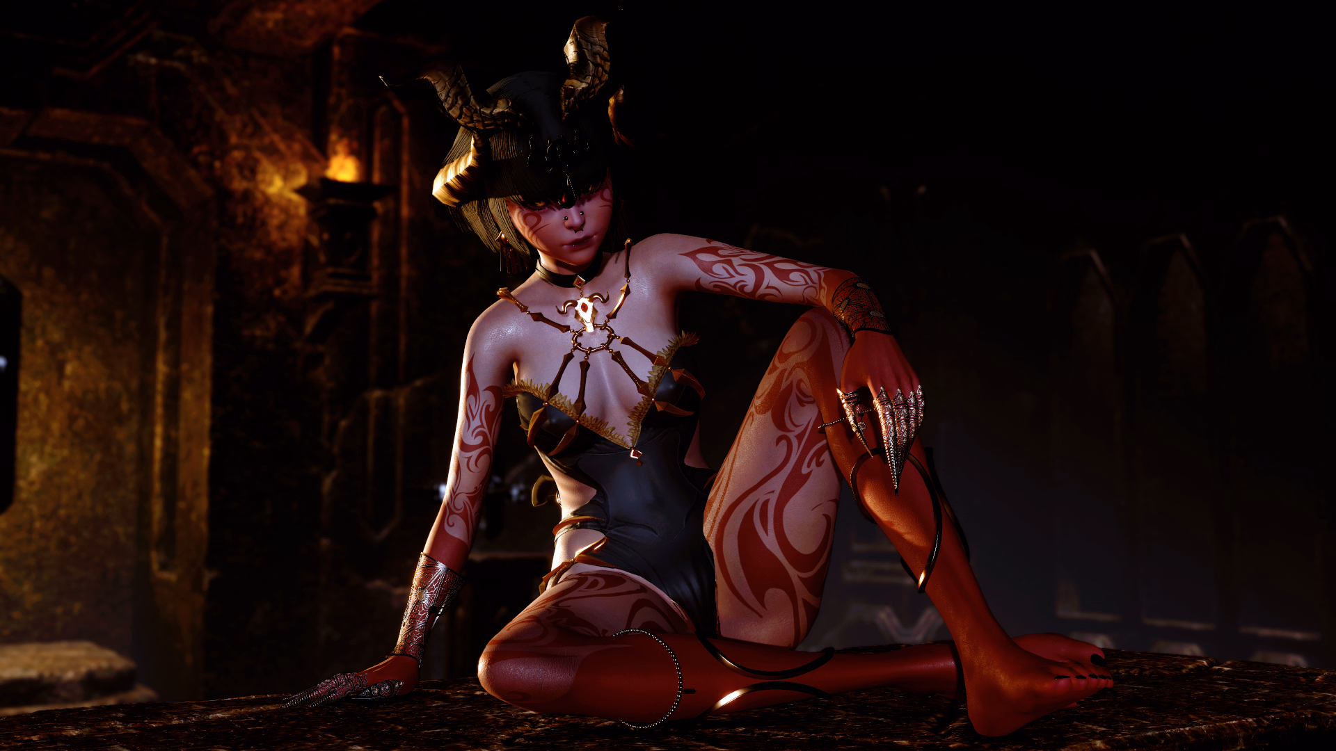 深渊情欲：黑暗罪恶（Abyssal Lust）v0.4.3 精翻汉化 游戏截图 8