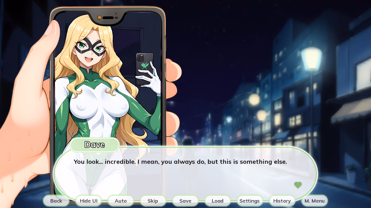 与女超人共度良宵：英雄的欲望（A Night with SuperHero）Demo 精翻汉化 游戏截图 7