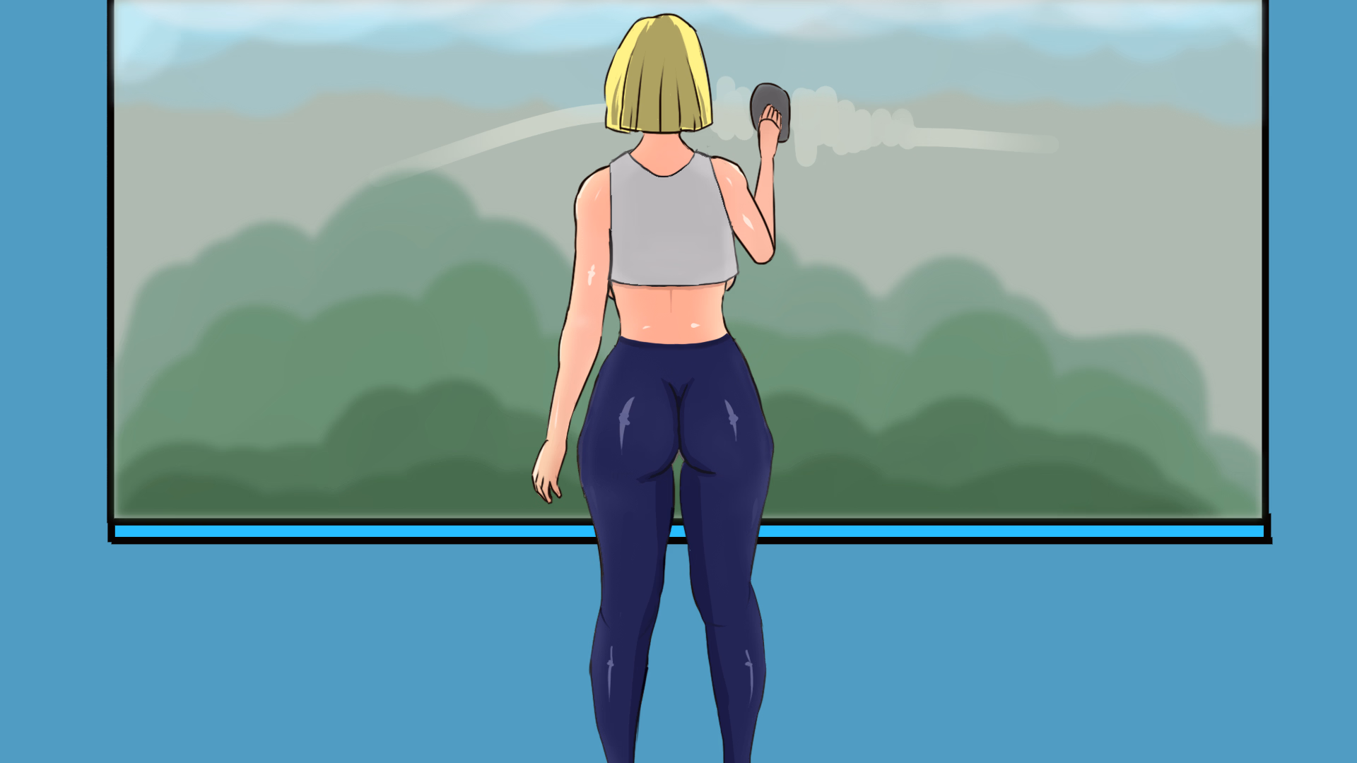 后庭日常：职场女郎的肉体堕落（RearRoutine）v0.4 精翻汉化 游戏截图 4