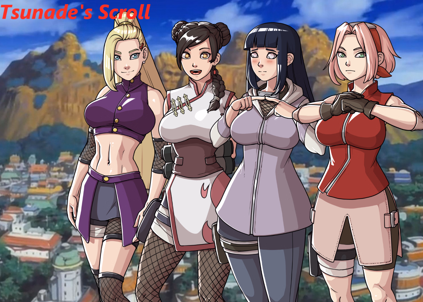纲手的卷轴：大蛇丸的复仇与凌辱（Tsunade's Scroll）v0.2 部分汉化 游戏截图 1