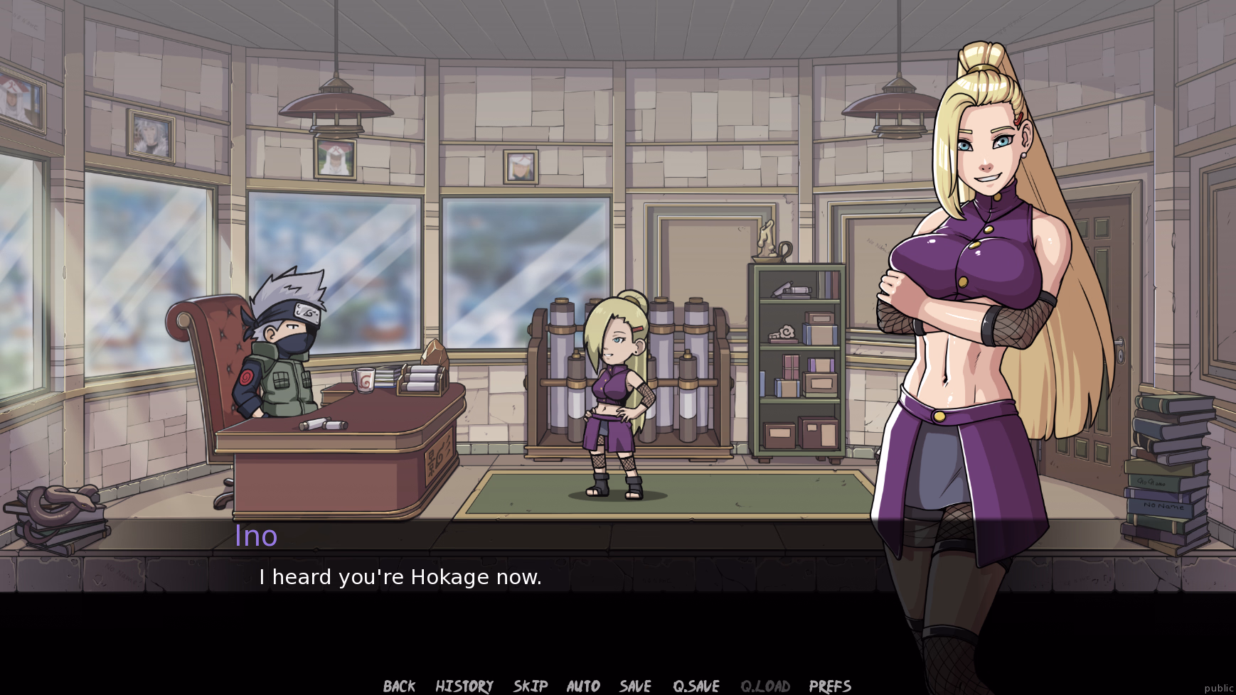 纲手的卷轴：大蛇丸的复仇与凌辱（Tsunade's Scroll）v0.2 部分汉化 游戏截图 5