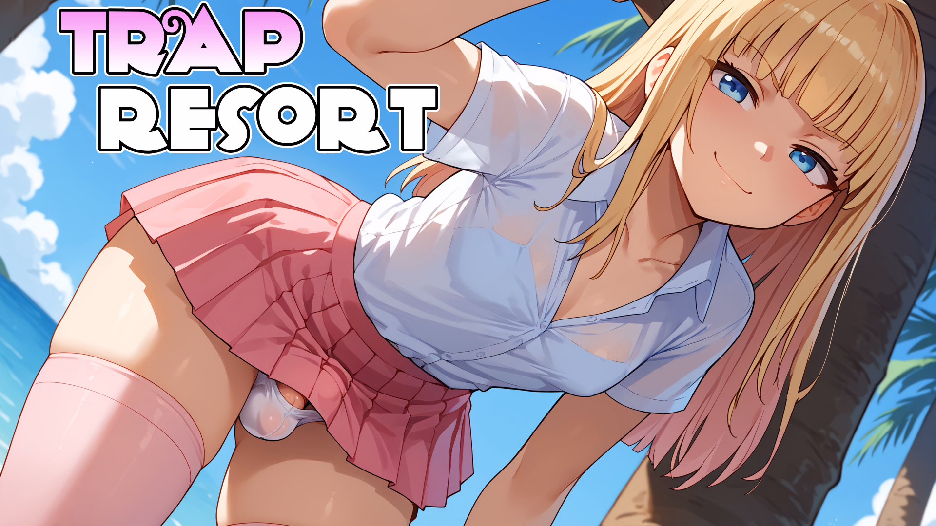 伪娘度假村:天堂还是肉欲陷阱(Trap Resort)v0.8.2 精翻汉化 游戏截图 1