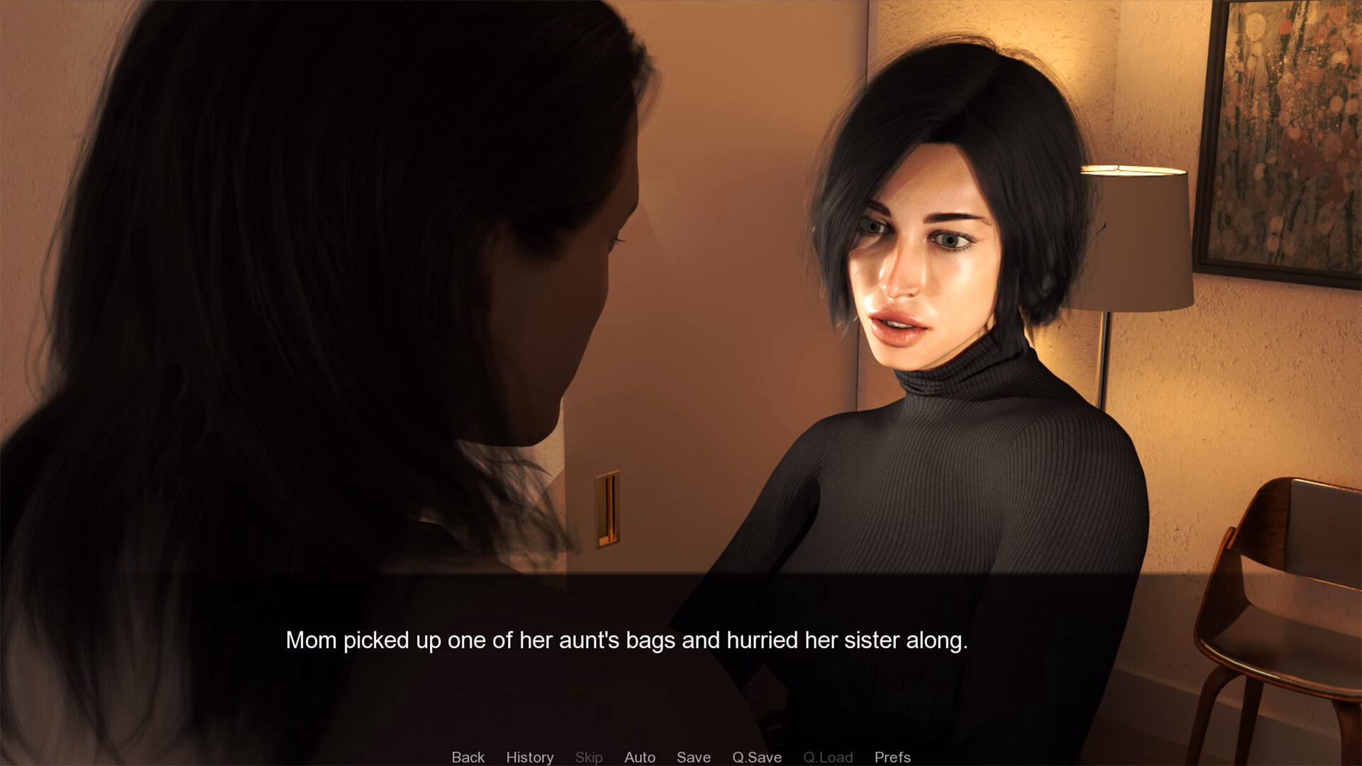 禁忌乱伦:母亲与阿姨的性启蒙(Incest Story- Mother and Aunt)v1.0 精翻汉化 游戏截图 5