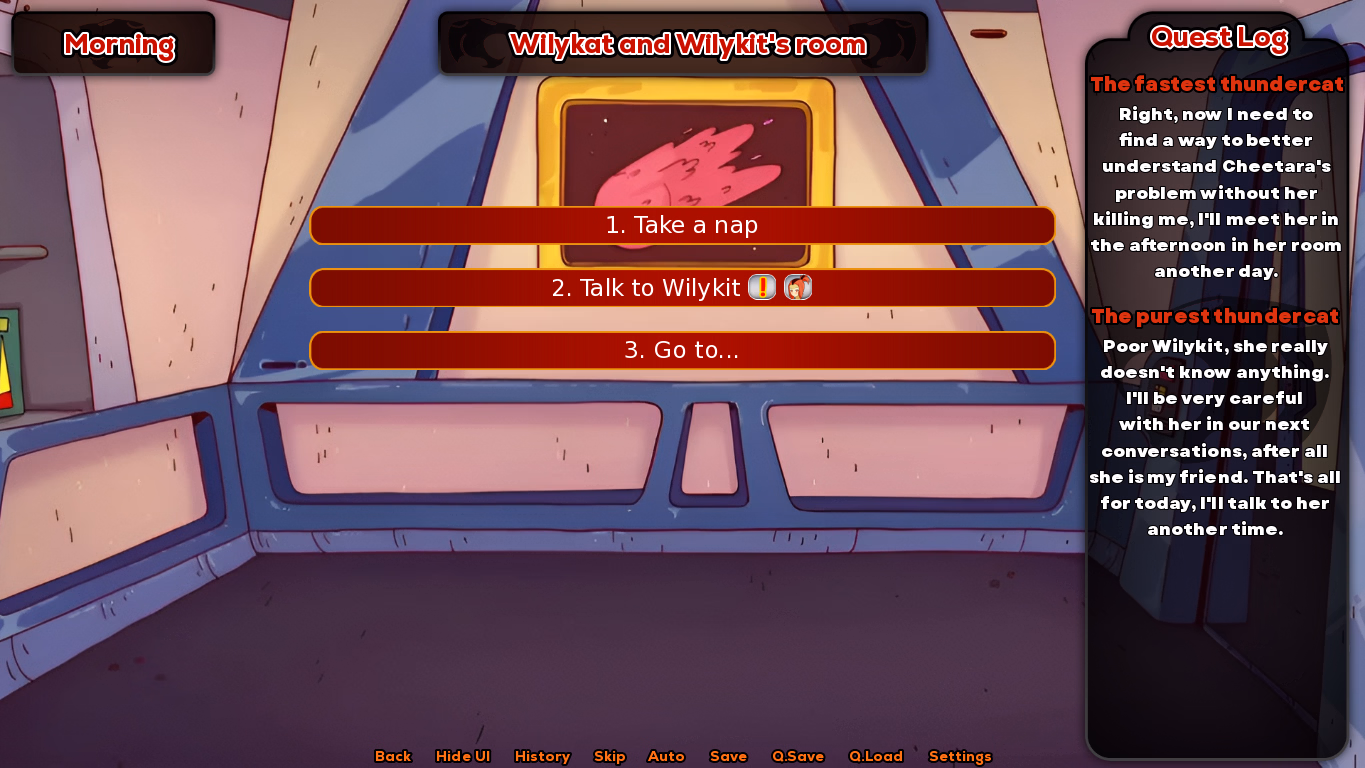 霹雳猫探险：性爱挑战（Wilykat's Adventure）v0.4 精翻汉化 游戏截图 2