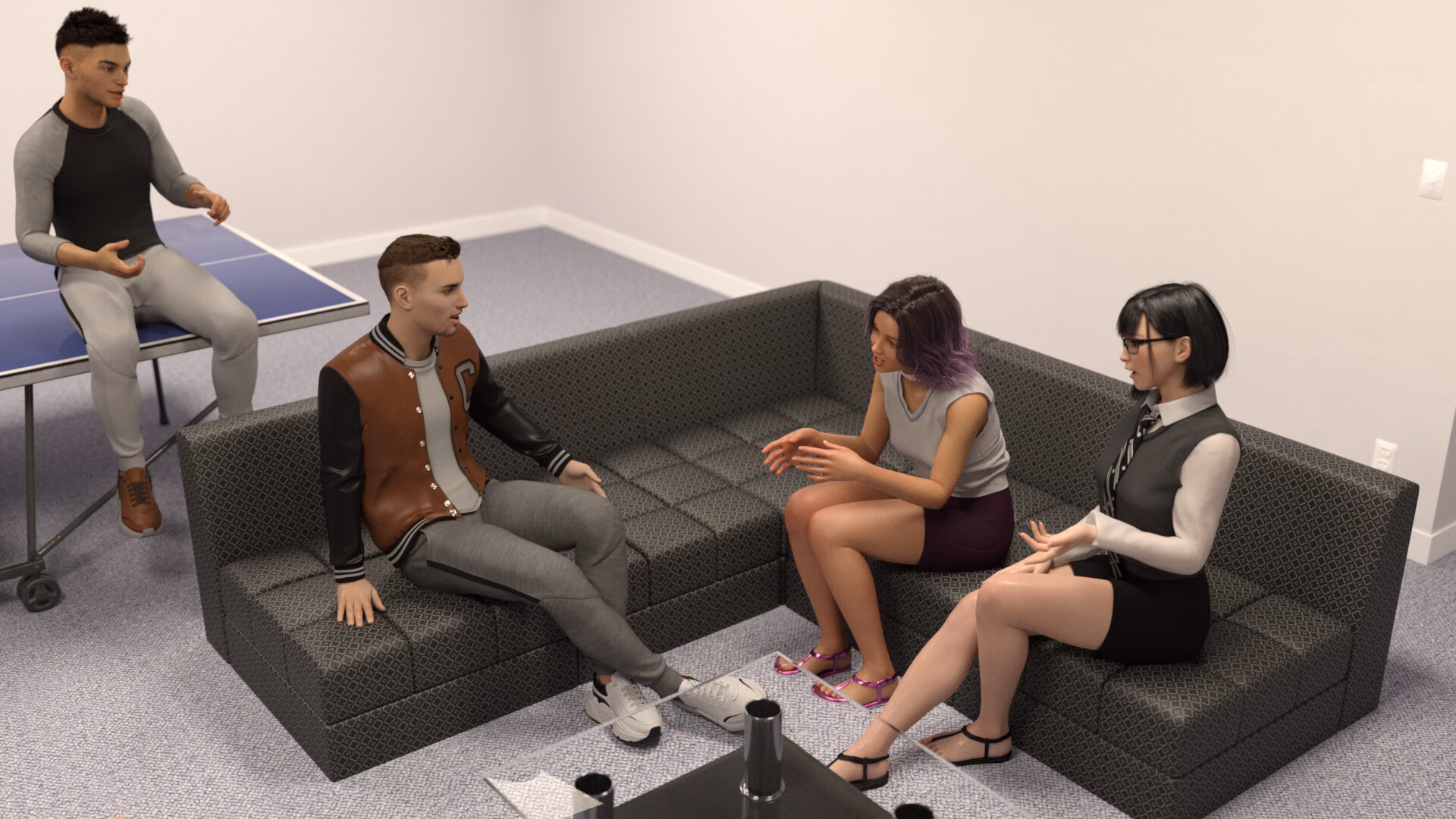 大学性爱狂欢节2024（COLLEGE SEX FEST 2024）Final 精翻汉化 游戏截图 3