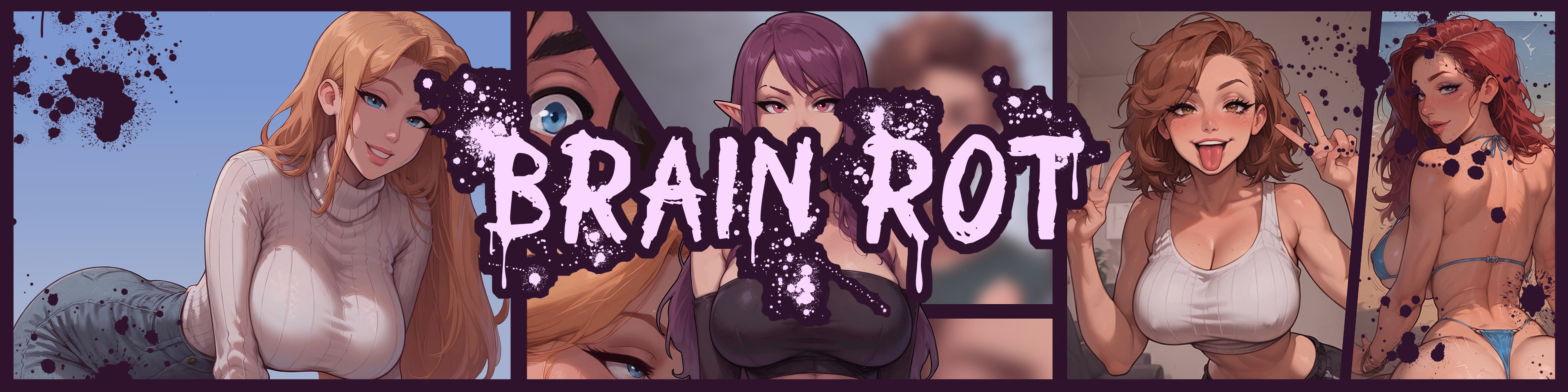 脑力衰退：大学情侣的放荡探索（Brain Rot）v0.5 精翻汉化 游戏截图 1