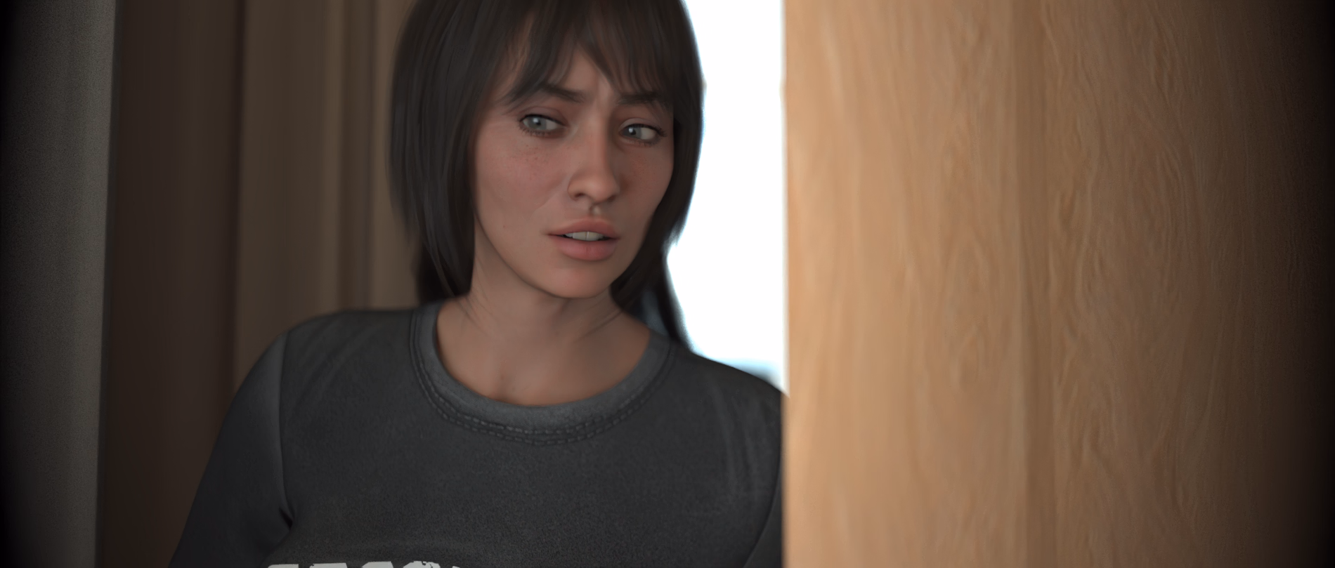 与维姬同居：母子禁忌录（Living with Vicky）v7.0 精翻汉化 游戏截图 1