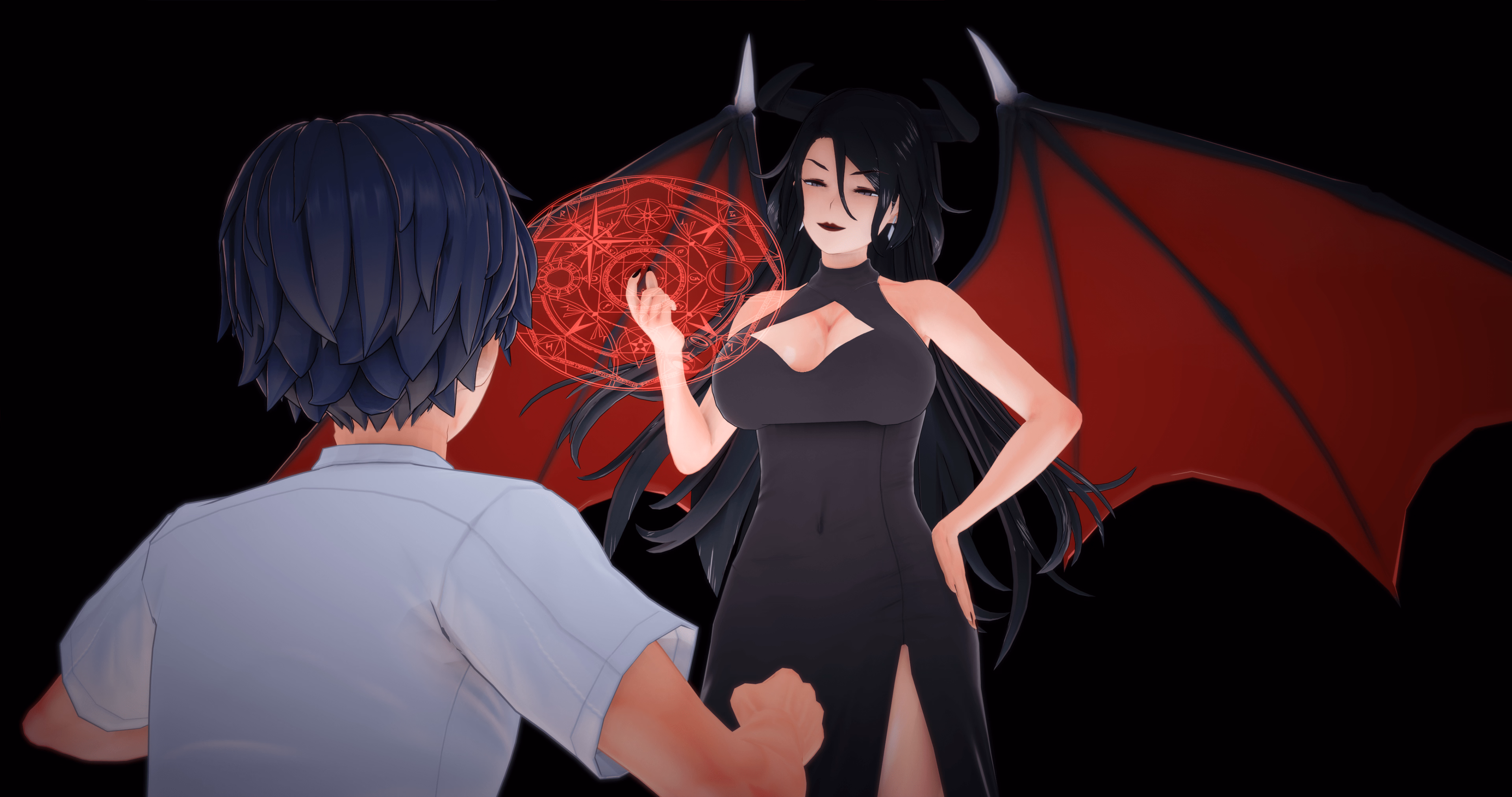 污秽和谐：魅魔的堕落拥抱（Tainted Harmony: A Succubus`s Embrace）v0.6.5 精翻汉化 游戏截图 3