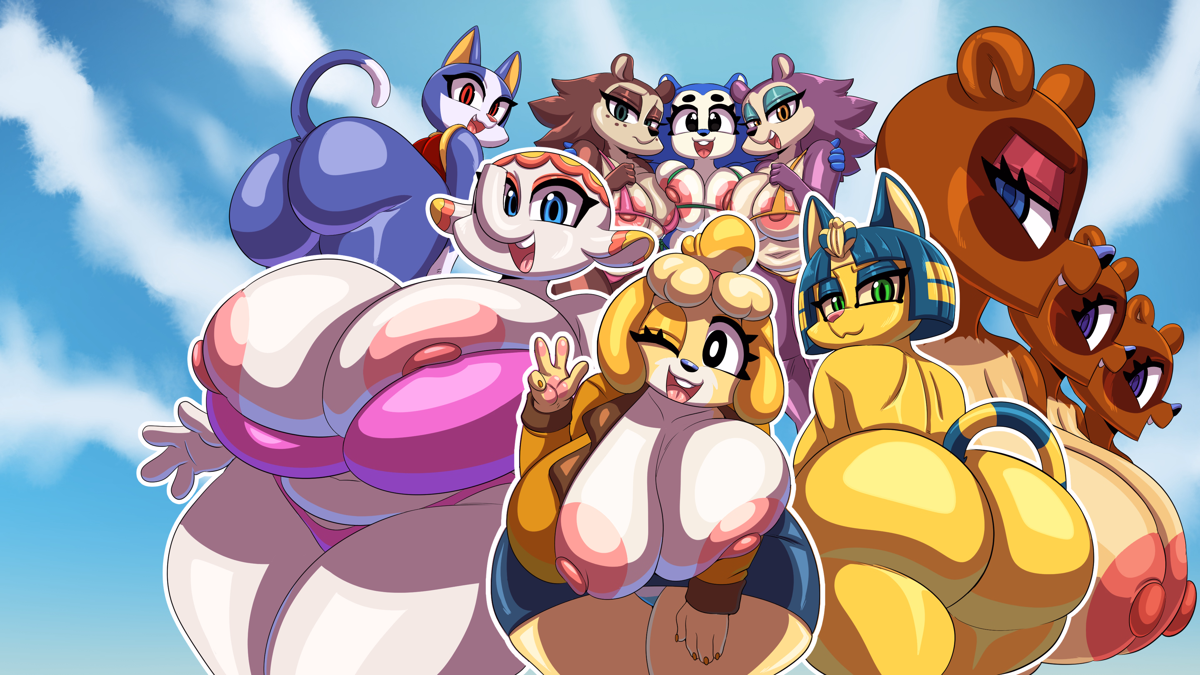 老婆森友会：兽娘列车发情（Waifu Crossing）v1.0 精翻汉化 游戏截图 3