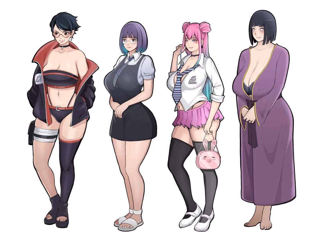 木叶人妻：忍村后宫（Konoha Milfs）v1.1 精翻汉化 游戏截图 8