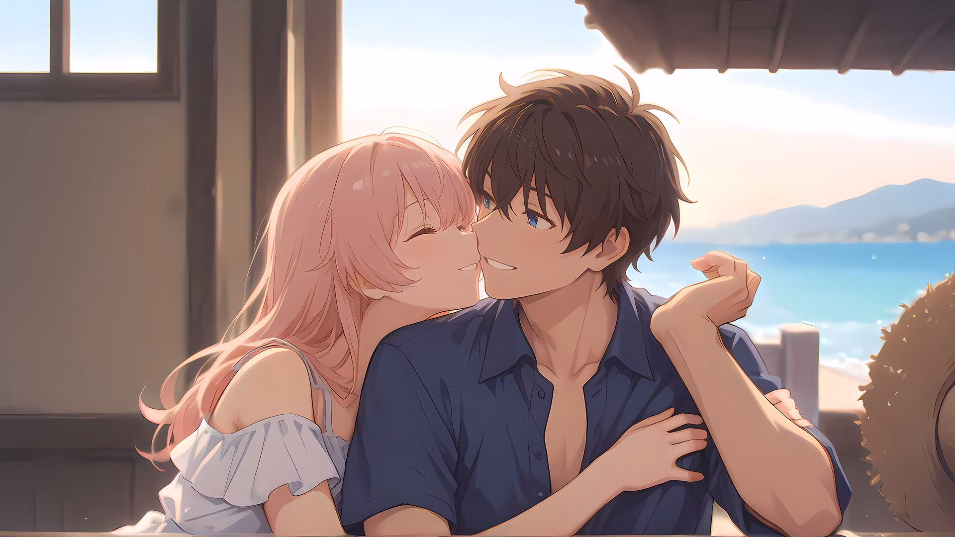 欲望避风港:禁忌海岸的NTR(Lust Haven Island! Forbidden Shores)v0.3 精翻汉化 游戏截图 2
