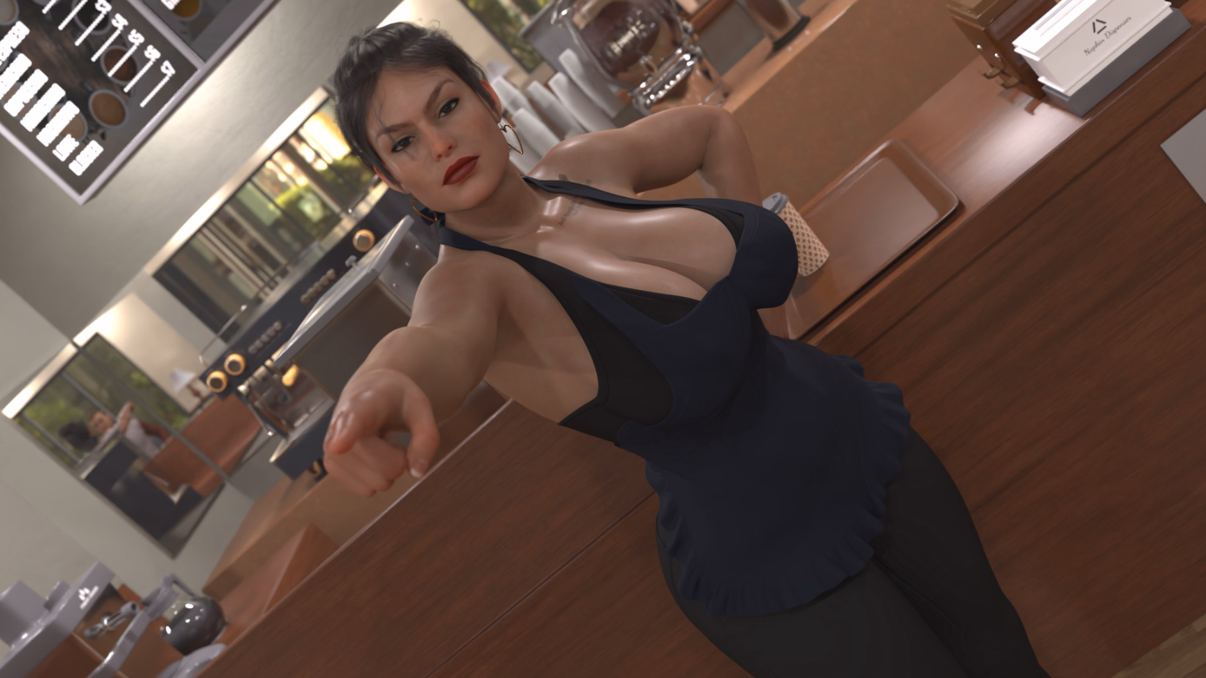 熟女痴迷：失恋后的意淫快感（MILF Obsession）v0.3.7 精翻汉化 游戏截图 4
