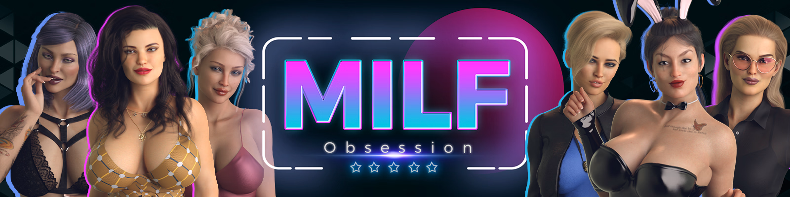 熟女痴迷：失恋后的意淫快感（MILF Obsession）v0.3.7 精翻汉化 游戏截图 1