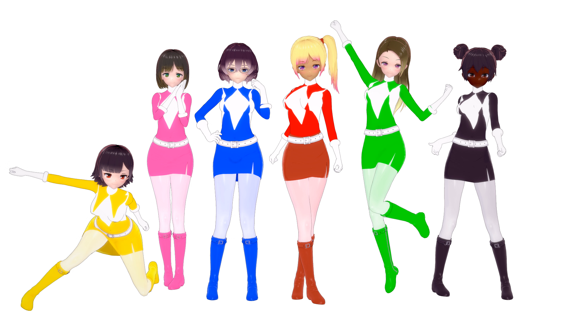 正义战队:女警蒙难(Justiciar Sentai)v1.0 精翻汉化 游戏截图 1
