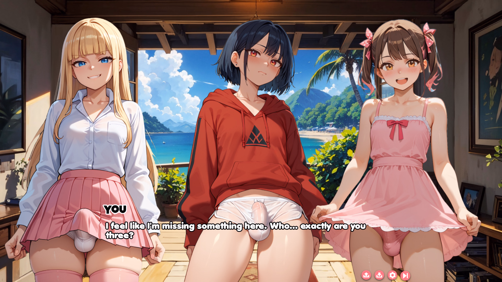伪娘度假村:天堂还是肉欲陷阱(Trap Resort)v0.8.2 精翻汉化 游戏截图 8