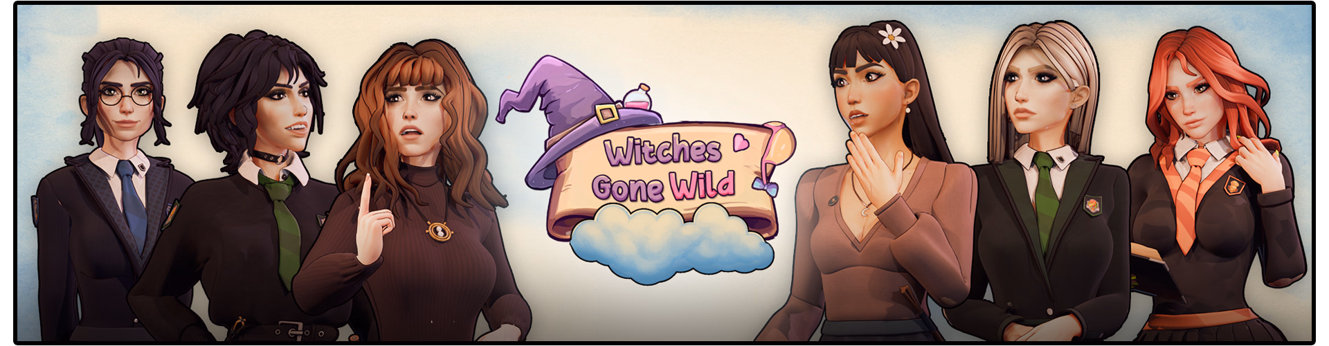狂野女巫：魔法世界的纵情（Witches Gone Wild）v0.1.5 精翻汉化 游戏截图 1