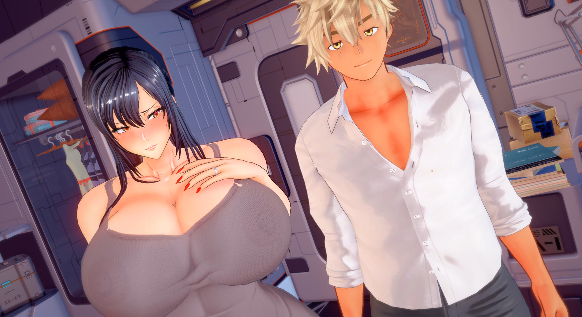 丽华的任务：太空孤船的诱惑（Reika Mission）Ch.1 Re 部分汉化 游戏截图 4