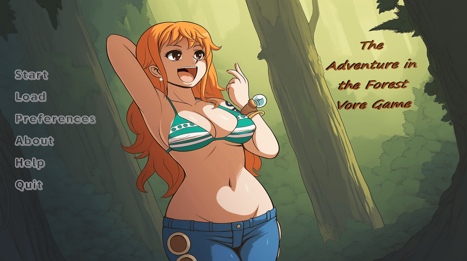 森林冒险：吞噬游戏（The Adventure in the Forest - Vore Game）v1.1 精翻汉化 游戏截图 1
