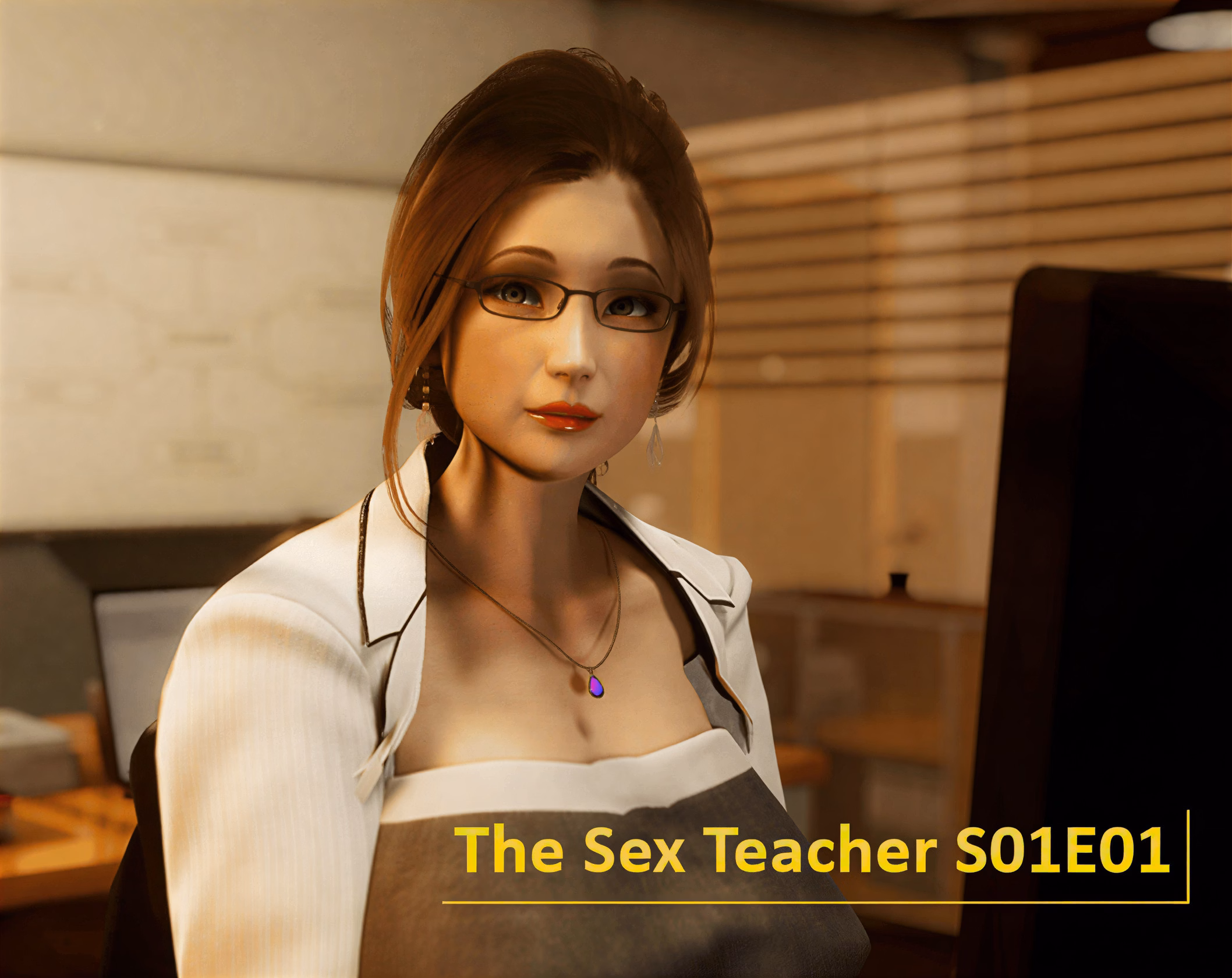 性爱女教师：母女的淫靡冒险（The Sex Teacher）S01 Ep 02 精翻汉化 游戏截图 1