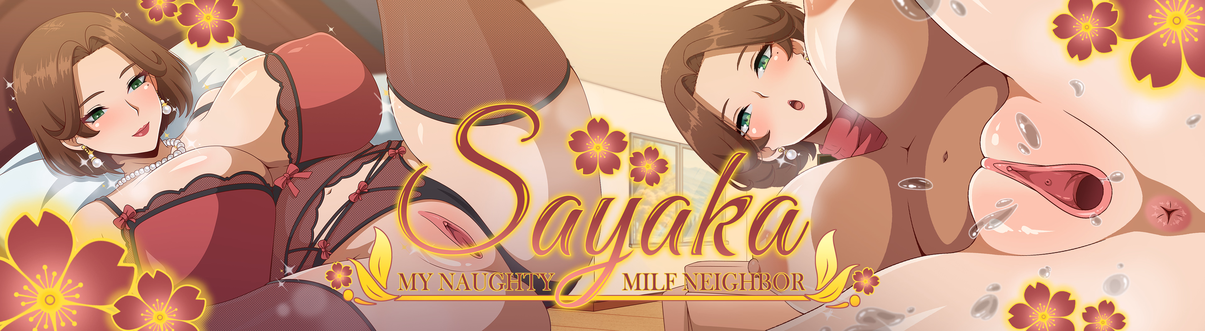 沙耶香：调教我的性感熟女邻居（Sayaka My Naughty Milf Neighbor）v0.86 Patreon 精翻汉化 游戏截图 1