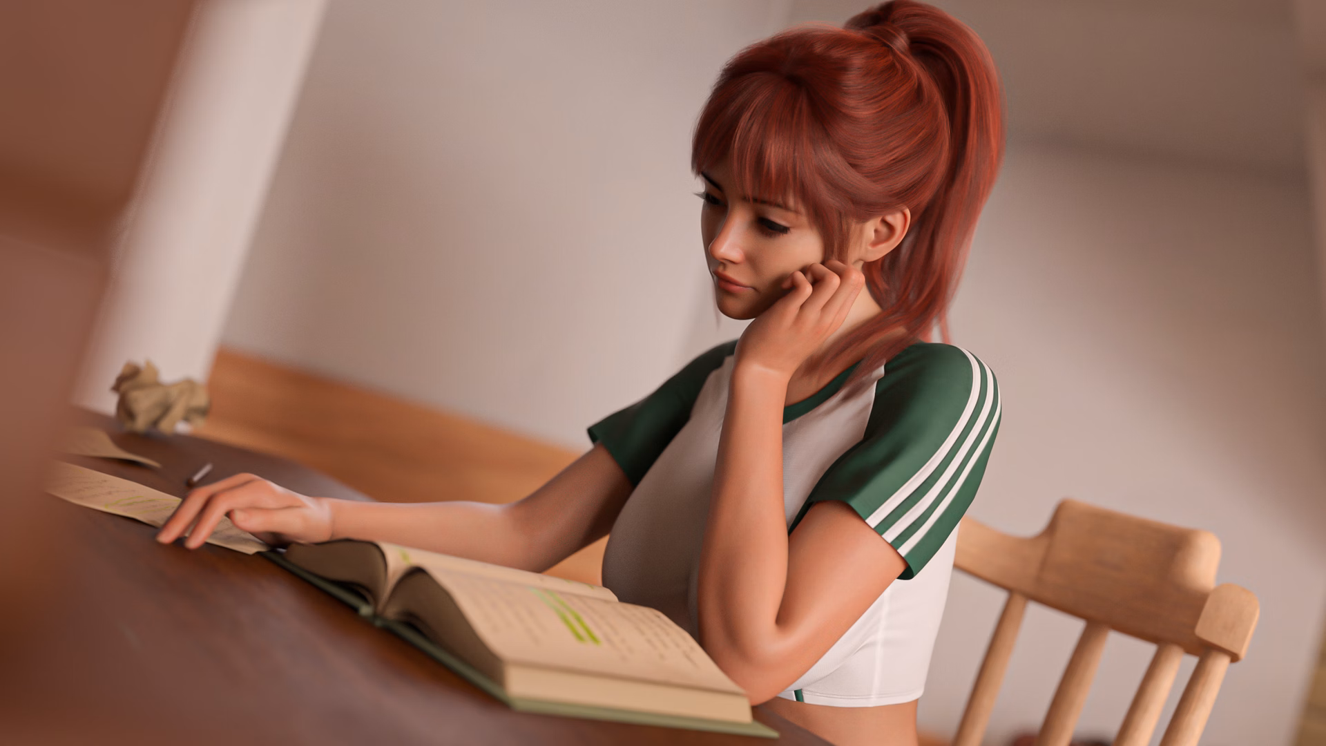 欲浪沙滩：与比基尼美女的同居（The Beach House）v0.1.5 精翻汉化 游戏截图 4
