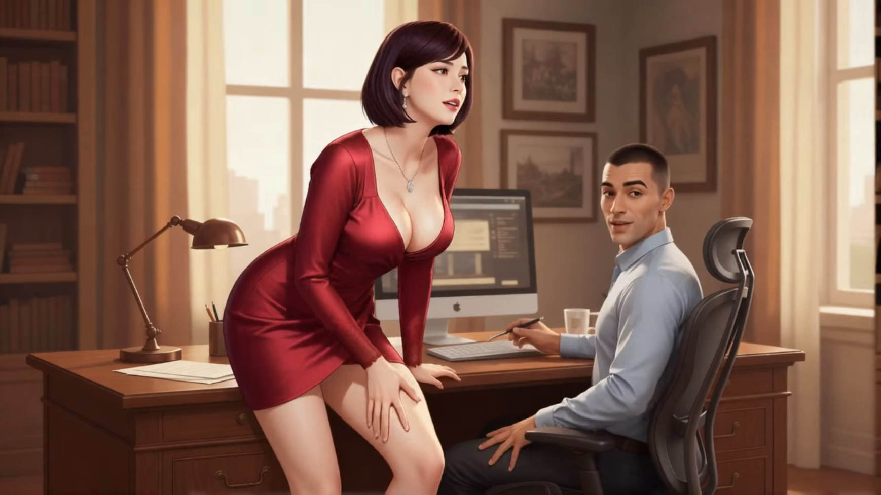调教人妻：欲求不满的家庭主妇（Training the HotWife）v0.3.1 精翻汉化 游戏截图 6