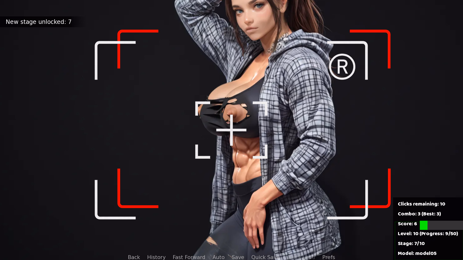 肌肉母狗:女体肉改调教(Female Muscle Leveling)Ch.1 v1.24 精翻汉化 游戏截图 4