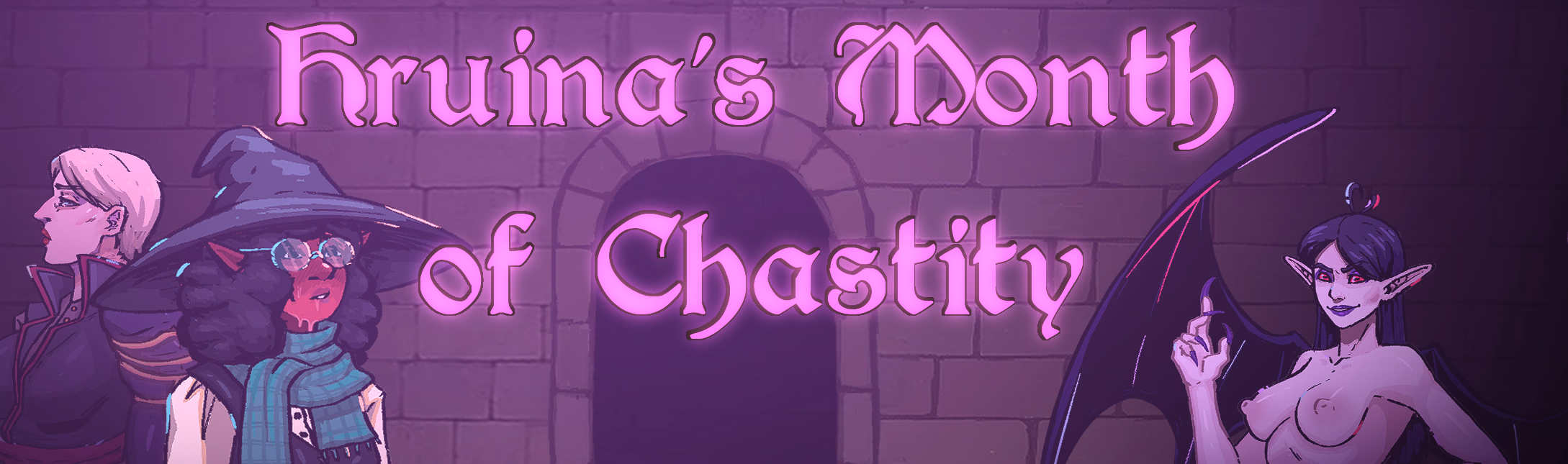 赫鲁伊娜的贞洁之月:怪物地牢(Hruina's Month of Chastity)v0.26 精翻汉化 游戏截图 1