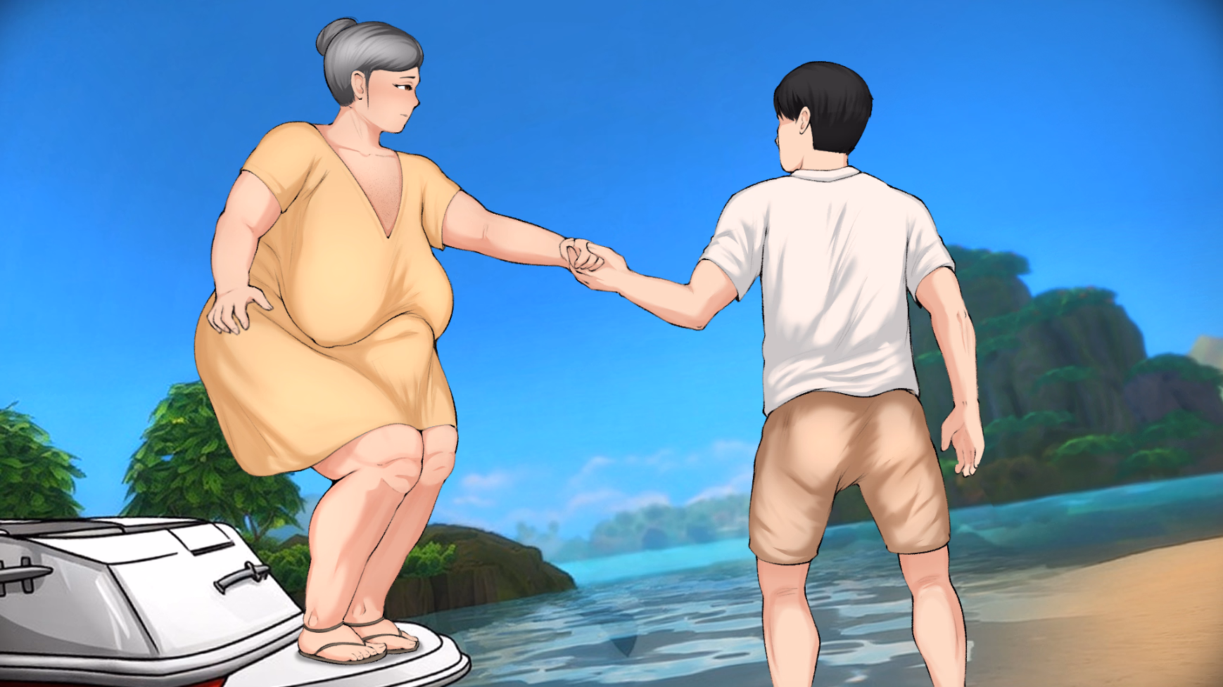 海岛度假村:与丰满熟女的纵情之旅(The Resort)v0.1.0 精翻汉化 游戏截图 5