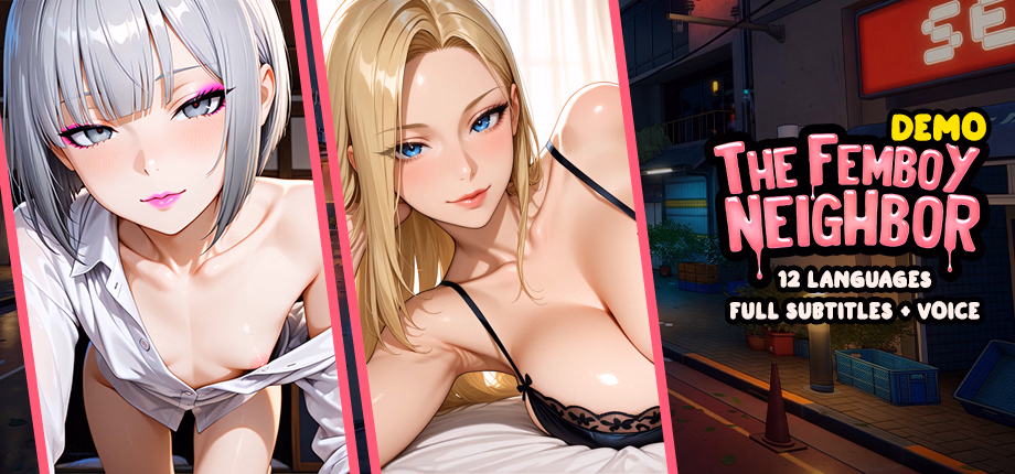 伪娘邻居:沙织的秘密同居(The Femboy Neighbor)v1.1 精翻汉化 游戏截图 1