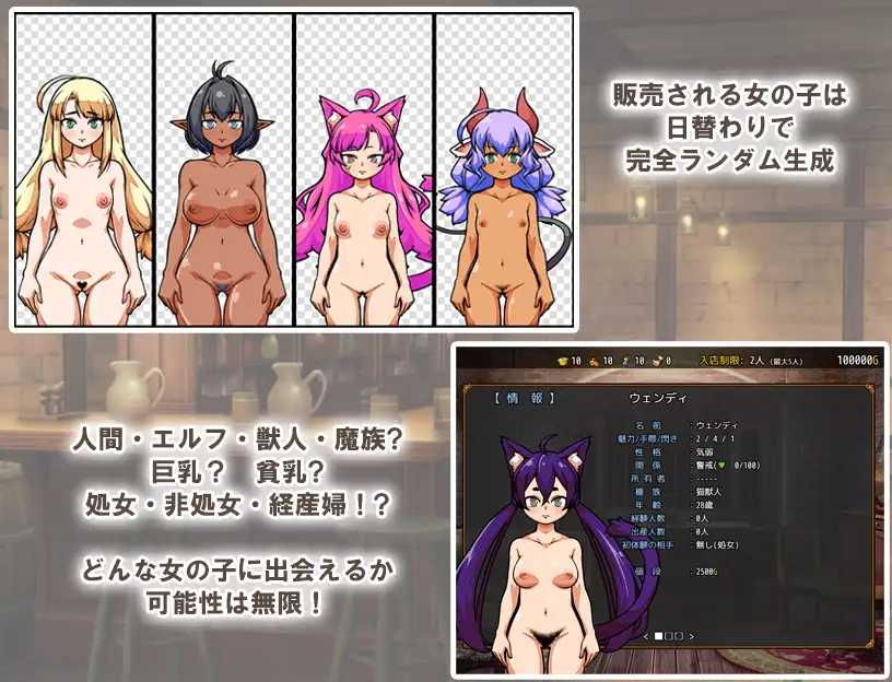 SLG/汉化/更新丨与流民少女共谱的食堂繁荣记 流民娘と始める食堂繁盛記 Ver1.02 AI汉化版【20260224】 游戏截图 5