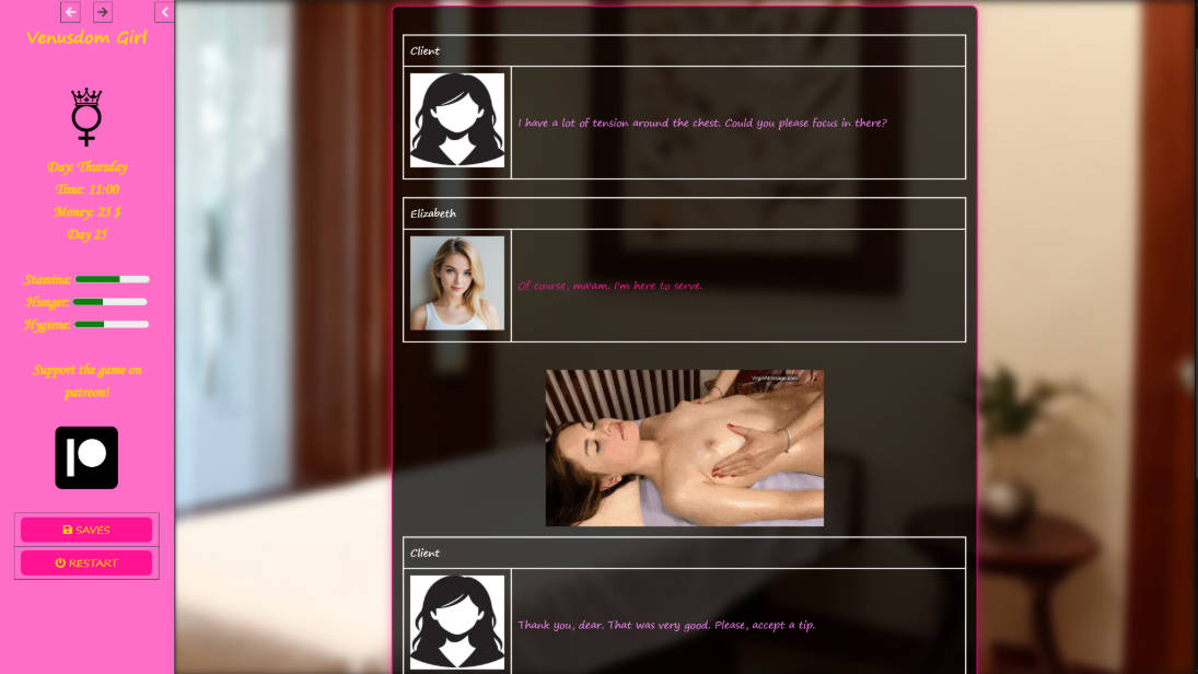 HTML/汉化/真人丨维纳斯领域女孩/Venusdom Girl v0.2.6 浏览器汉化 【20260314】 游戏截图 2