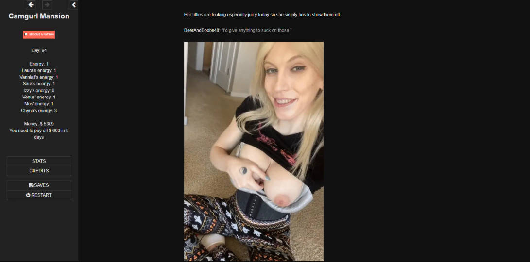 HTML/汉化/真人丨甘古尔大厦/Camgurl Mansion v1.2 浏览器汉化 【20260314】 游戏截图 4