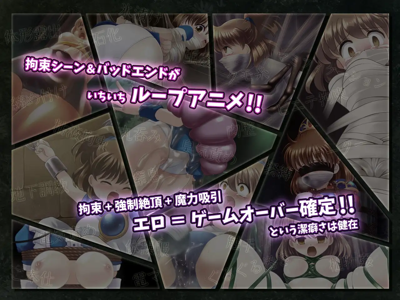 日式RPG/汉化丨拘束与强制高潮的王道RPG续作「深渊之森RPG2」拘束と強制絶頂の王道リョナRPGの後継作「深淵の森RPG2」v3.3.11【20260314】 游戏截图 3