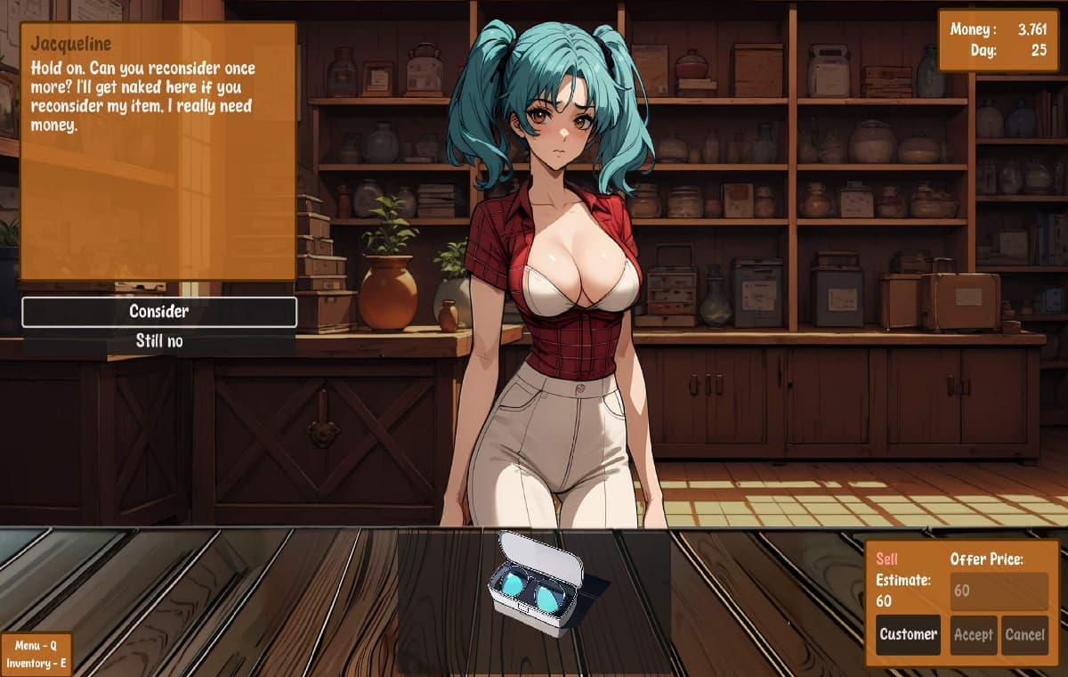 模拟经营SLG/中文/双端丨典当的乐趣 Pawn Pleasure v0.5.12 官中步兵版【20260330】 游戏截图 3