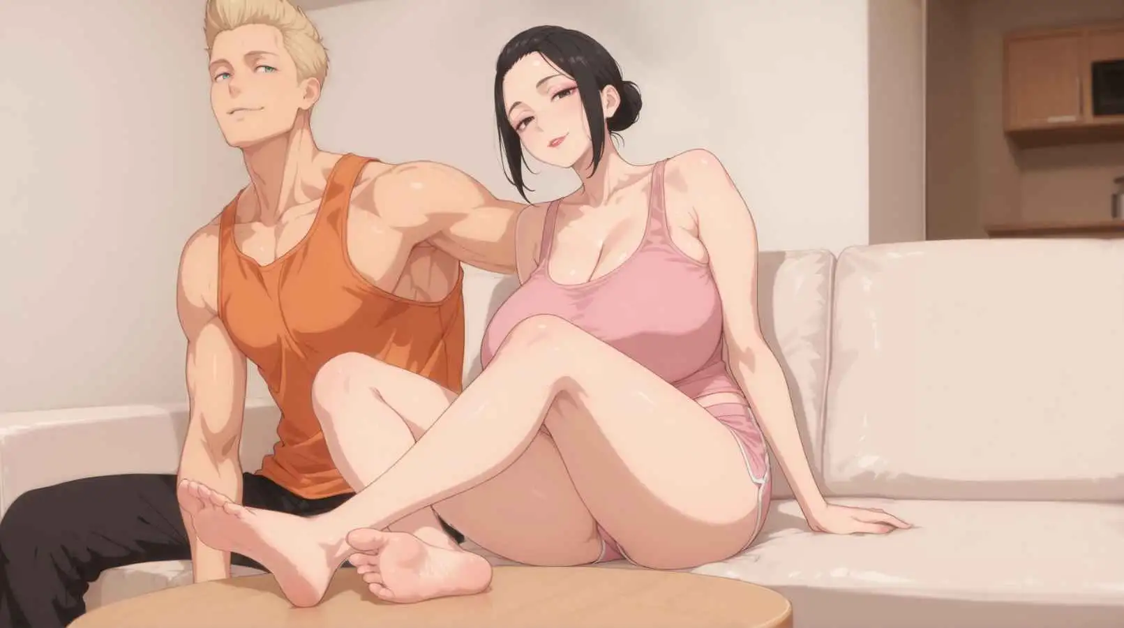 汉化/动态/双端丨坚不可摧的爱/Unbreakable Love v0.4 AI版【20260330】 游戏截图 1