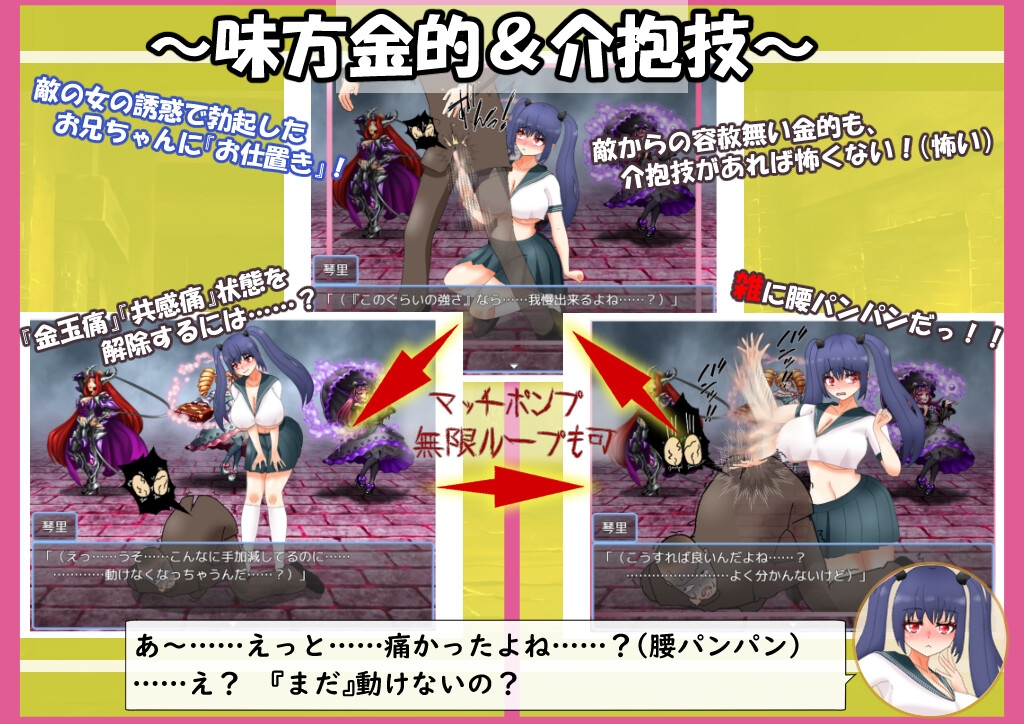 新汉化/RPG/双端丨和兄控妹妹一起挑战异世界(元ブラコン妹と挑む異世界迷宮) v1.03 内嵌AI汉化版+作弊码【20260329】 游戏截图 2
