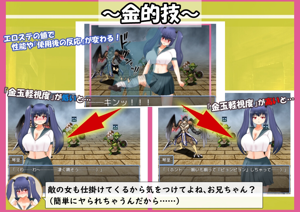 新汉化/RPG/双端丨和兄控妹妹一起挑战异世界(元ブラコン妹と挑む異世界迷宮) v1.03 内嵌AI汉化版+作弊码【20260329】 游戏截图 3