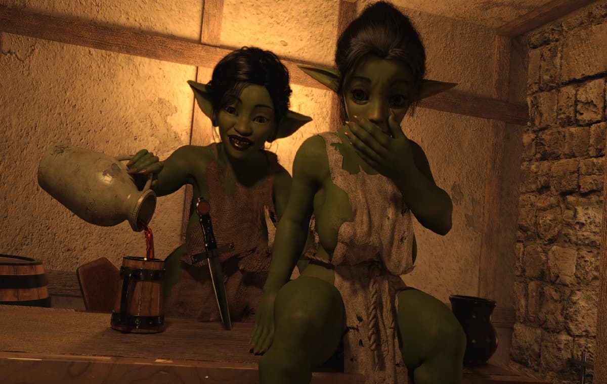 欧美SLG/AI汉化/动态/双端丨日蚀传说:哥布林遭遇 Tales of the Eclipse: Goblin Encounter v0.5【20260407】 游戏截图 3