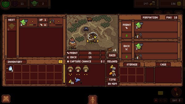SLG英文PC丨地精巢穴/哥布林巢穴 Goblin Nest v1.29 【20260415】 游戏截图 1
