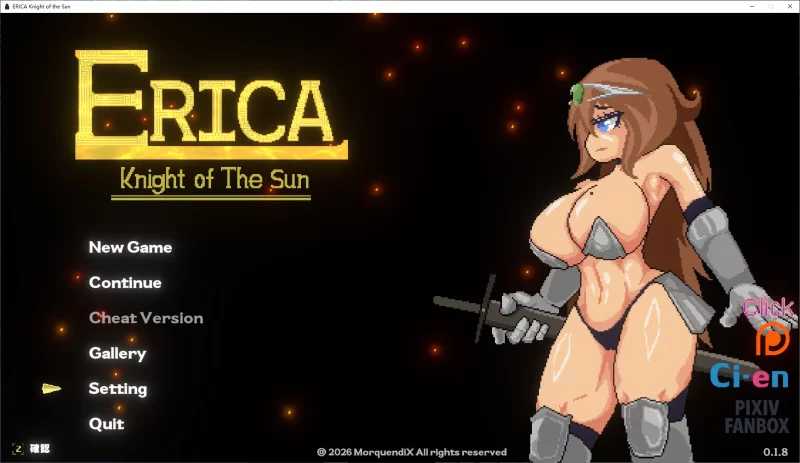 ACT/汉化/新作丨艾丽卡:太阳骑士/Erica: Knight of the sun Ver0.18【20260415】 游戏截图 4