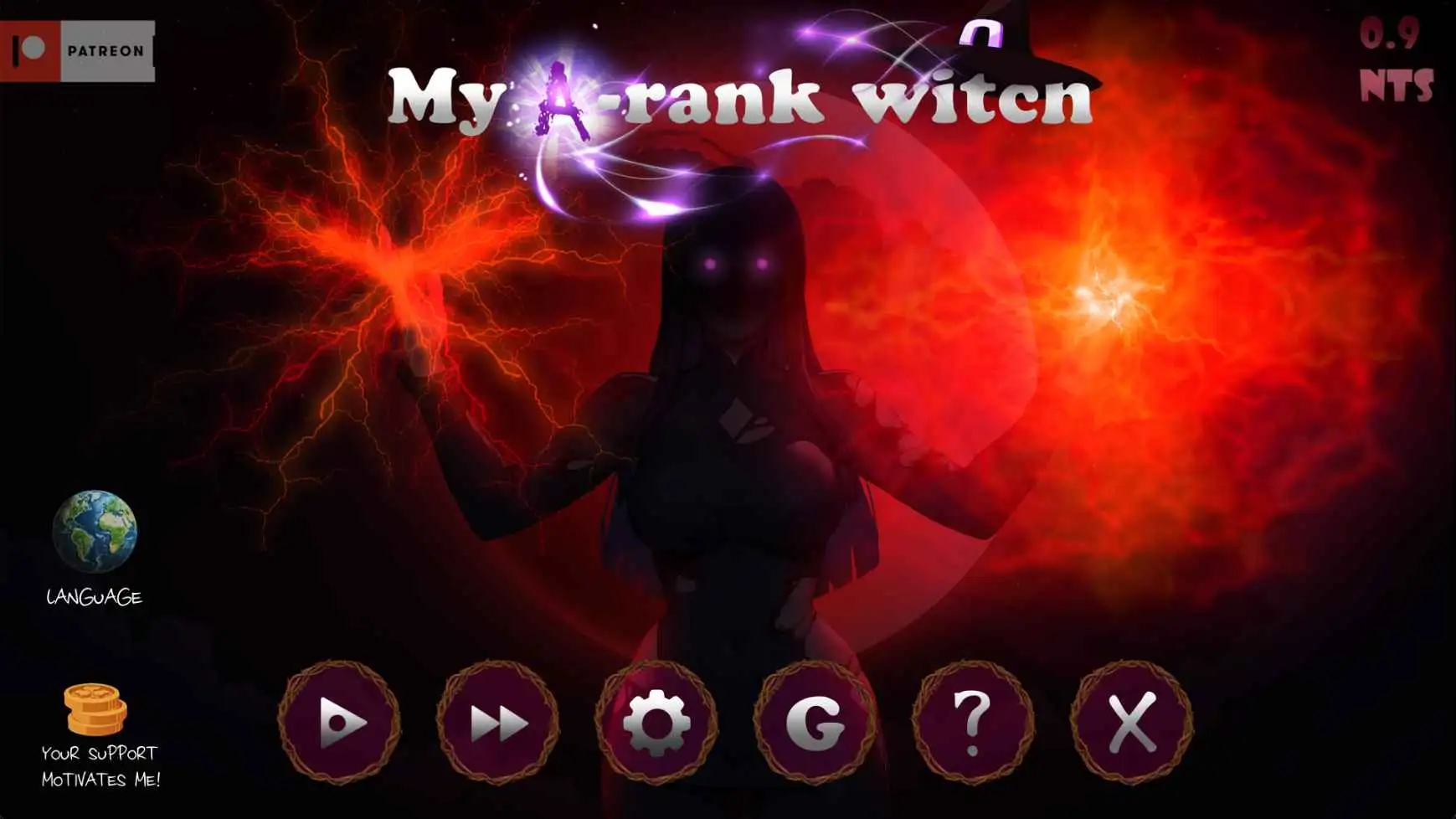 欧美SLG/汉化/动态/双端丨我的A级魔女/My A-rank Witch v0.9 AI版【20260506】 游戏截图 4