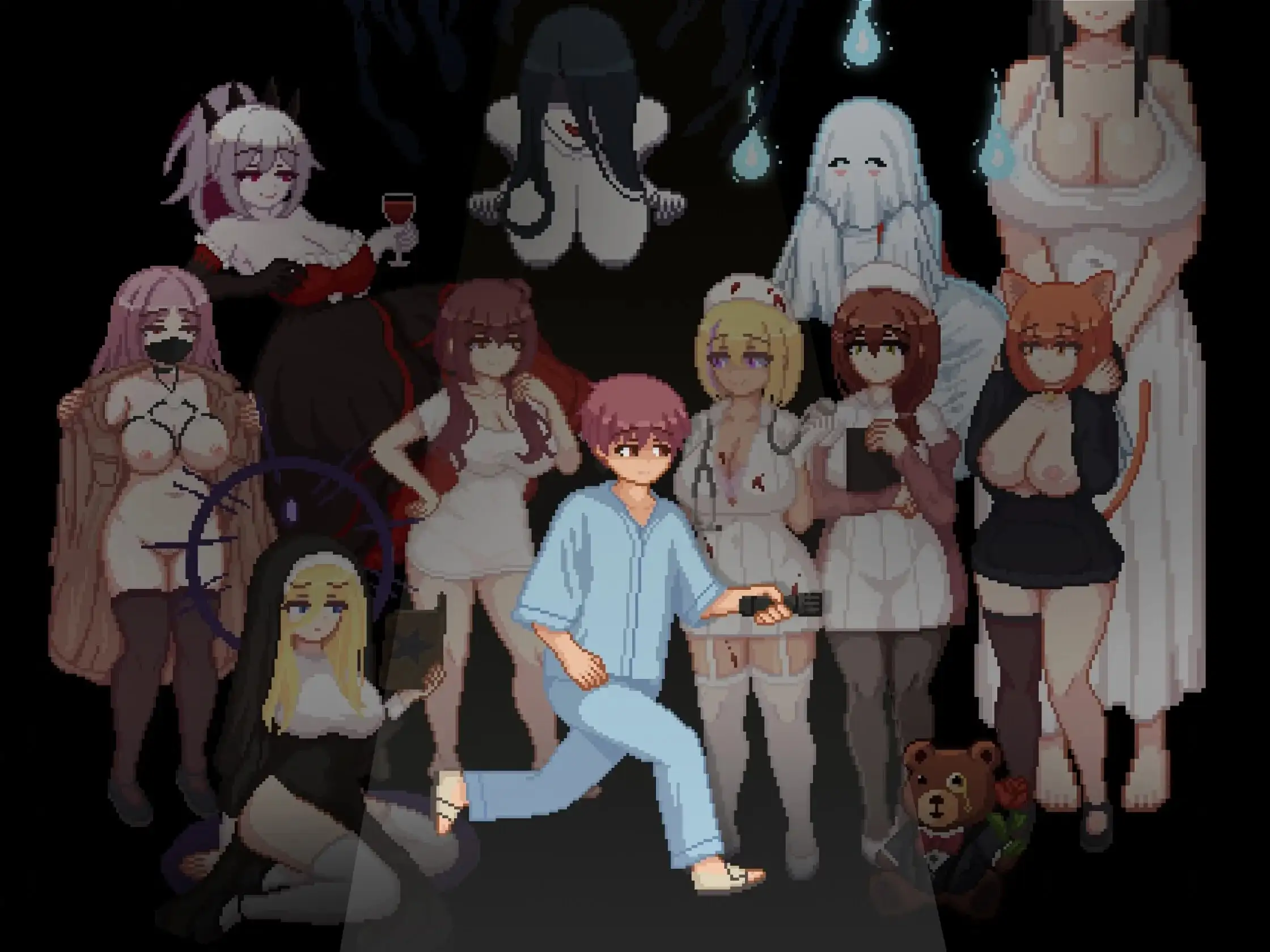 日系RPG/AI汉化丨医院诱惑/Hospital Seduction V1.1.2 官方中文版【20260524】 游戏截图 1