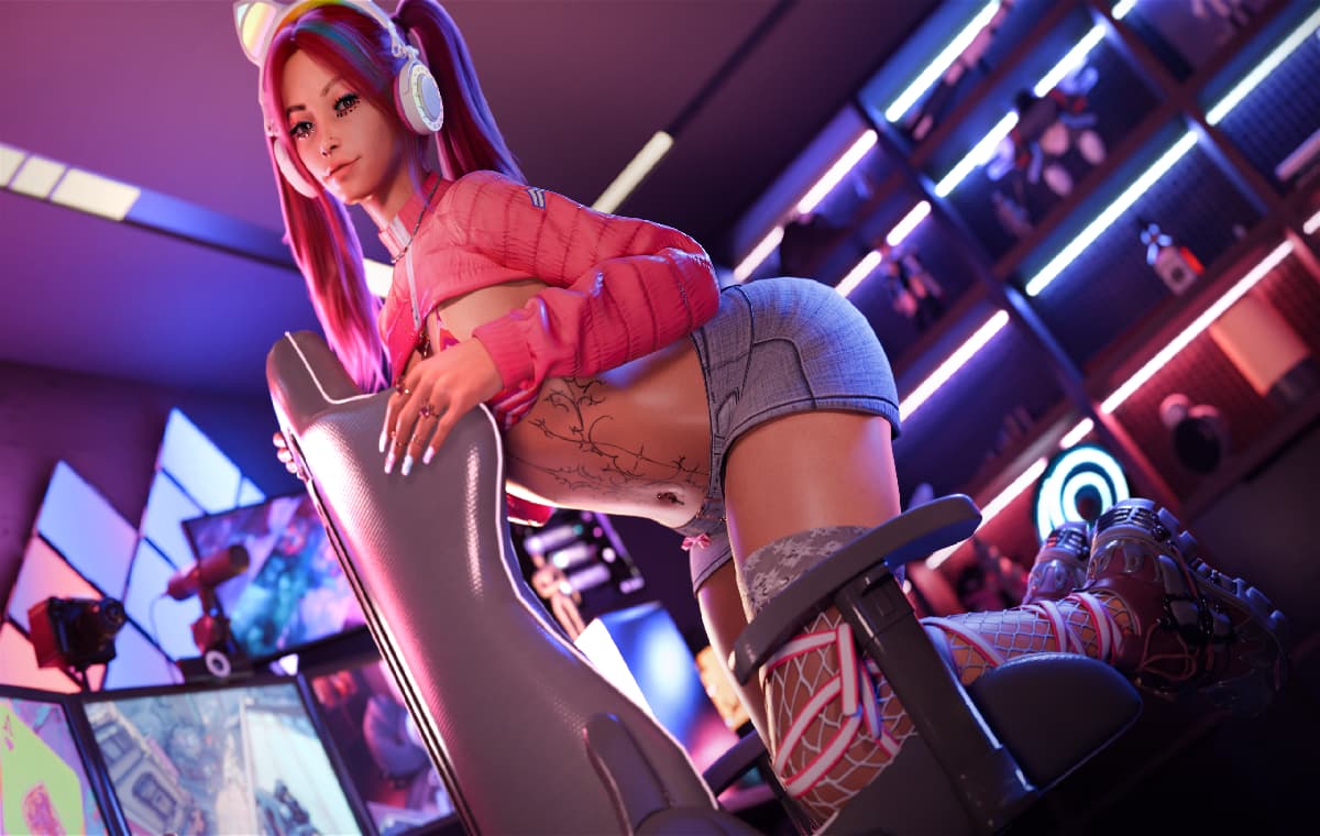3D/官中/无码/动态丨邻家伪娘/Femboy Next Door 【20260524】 游戏截图 6